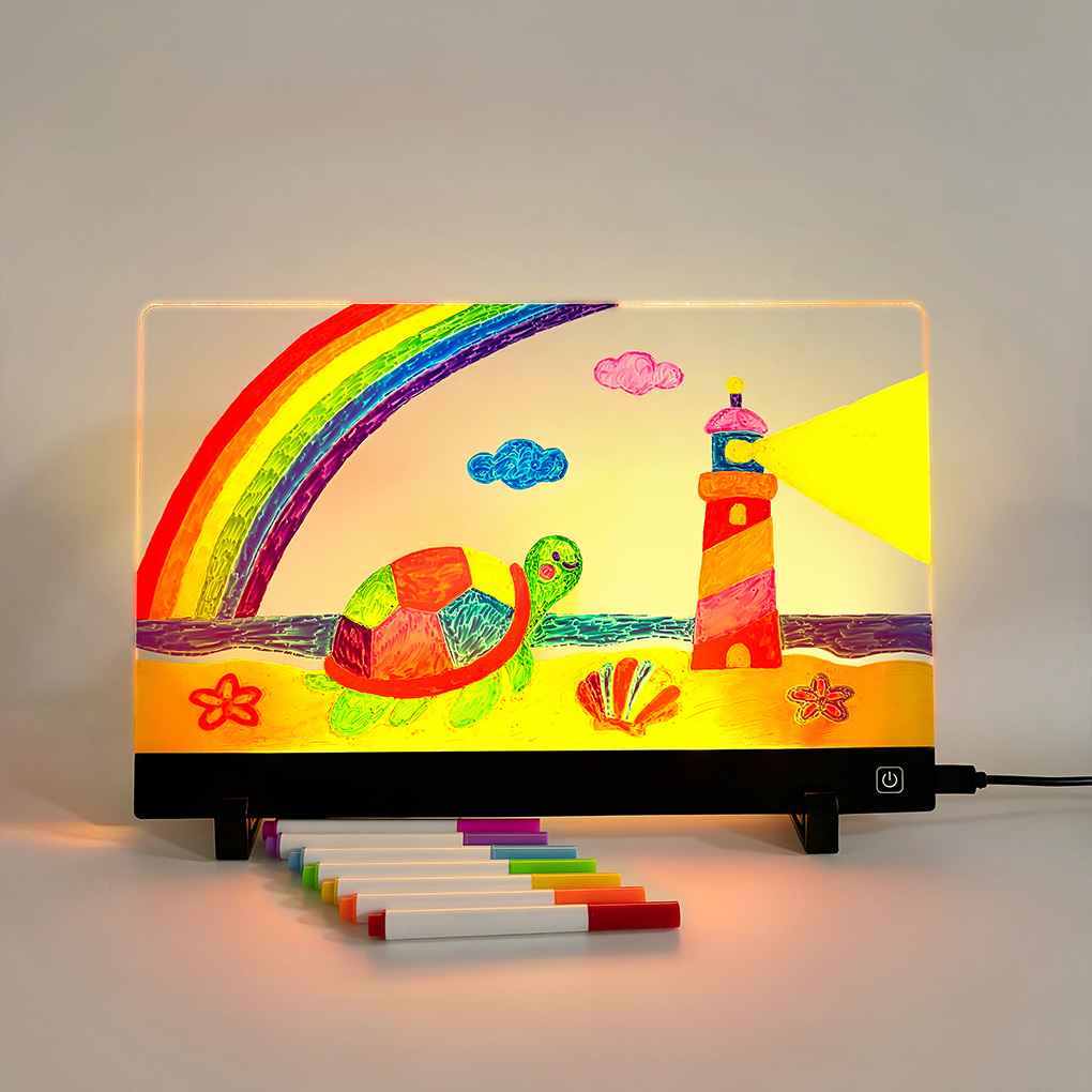 Kids Education Tablet - Crianças prancheta reutilizável lcd tablet apagável