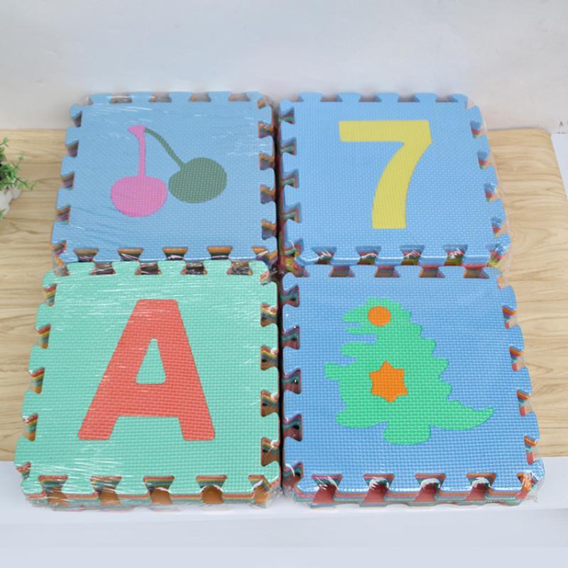 Kids Education Alphabet Numbers - Tapete de espuma PE atóxico com