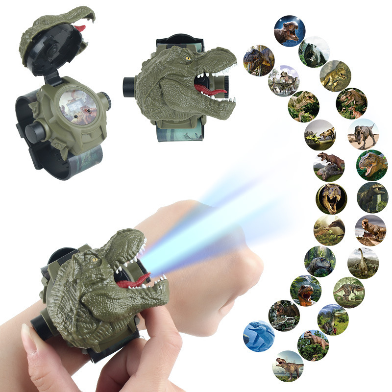Kids Educational Watch - Dinosaur Projection Watch for Kids, Cartoon