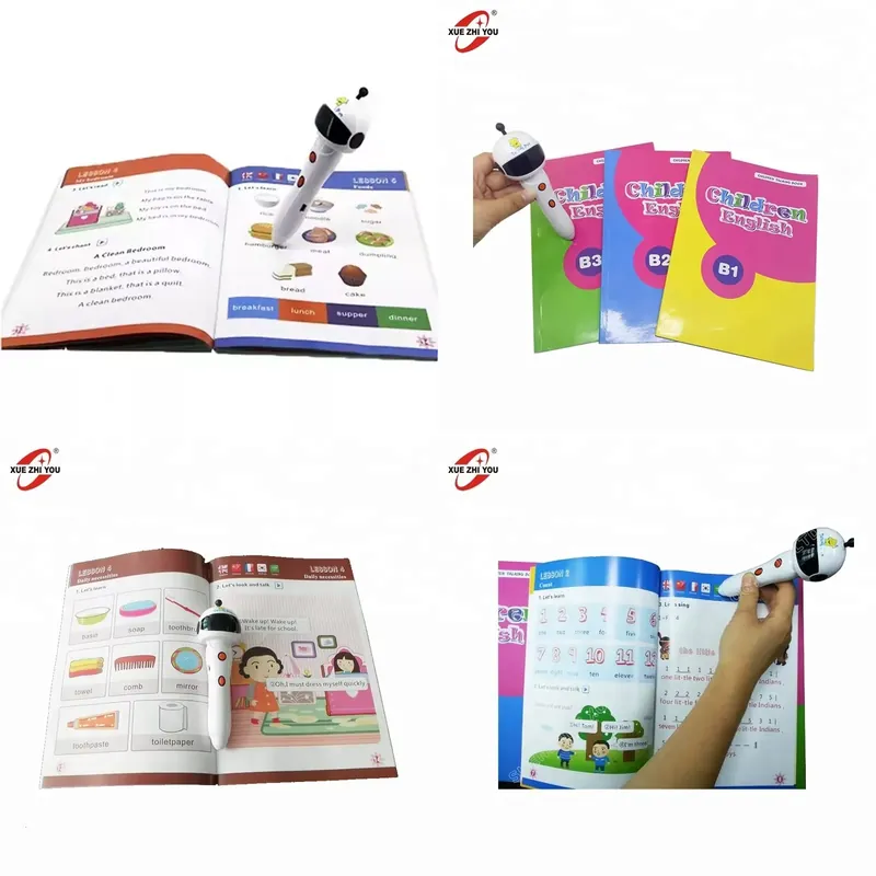 Reading Pen Bilingual - 【CHIMU HOME】 Caneta Falante Bilíngue Personalizável