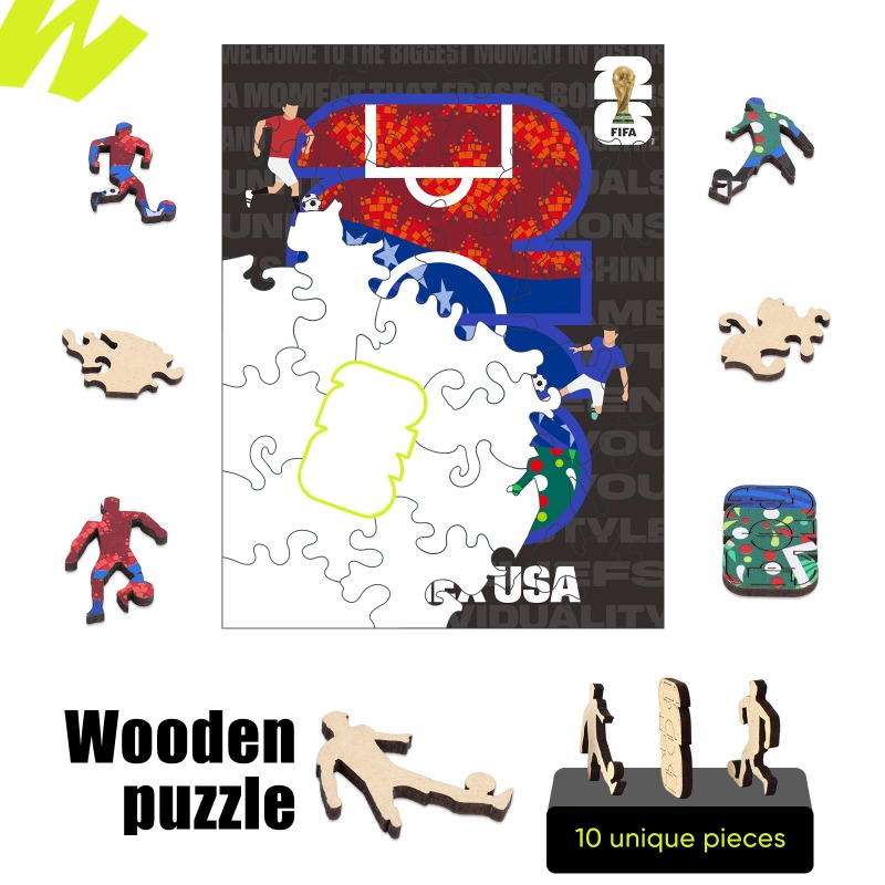 Mini Quebra-Cabeças de Madeira - Puzzle Map World avaliação e preço