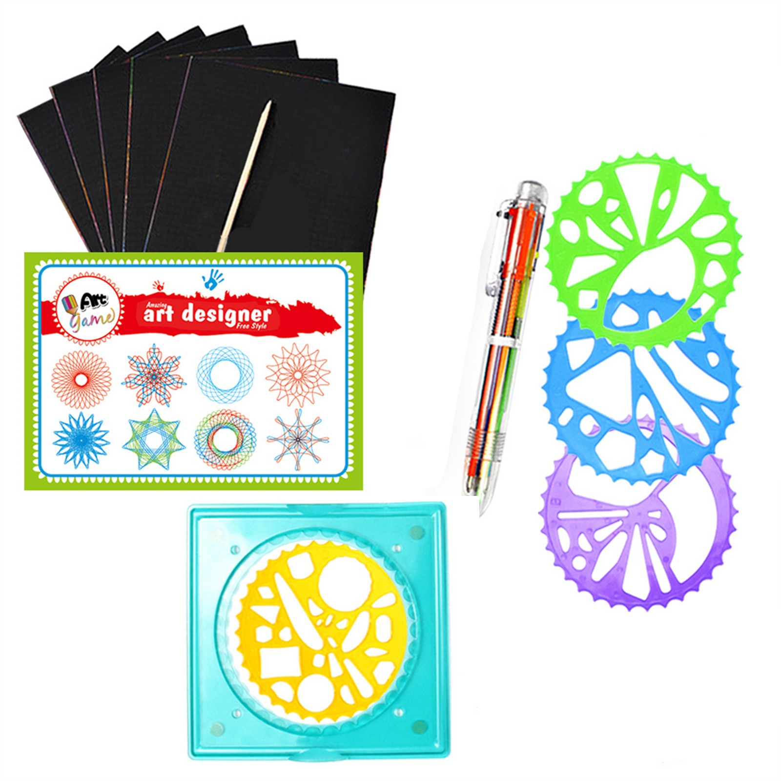 Conjunto de Spirografos Colori - Kids Education Gift avaliação e preço