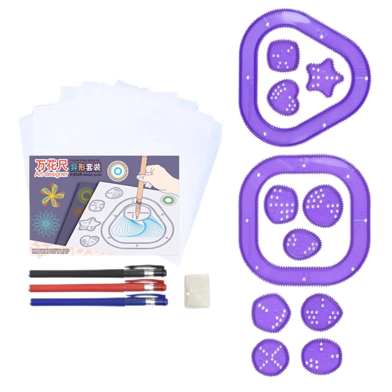 Conjunto de Spirografos Colori - Kids Education Gift avaliação e preço