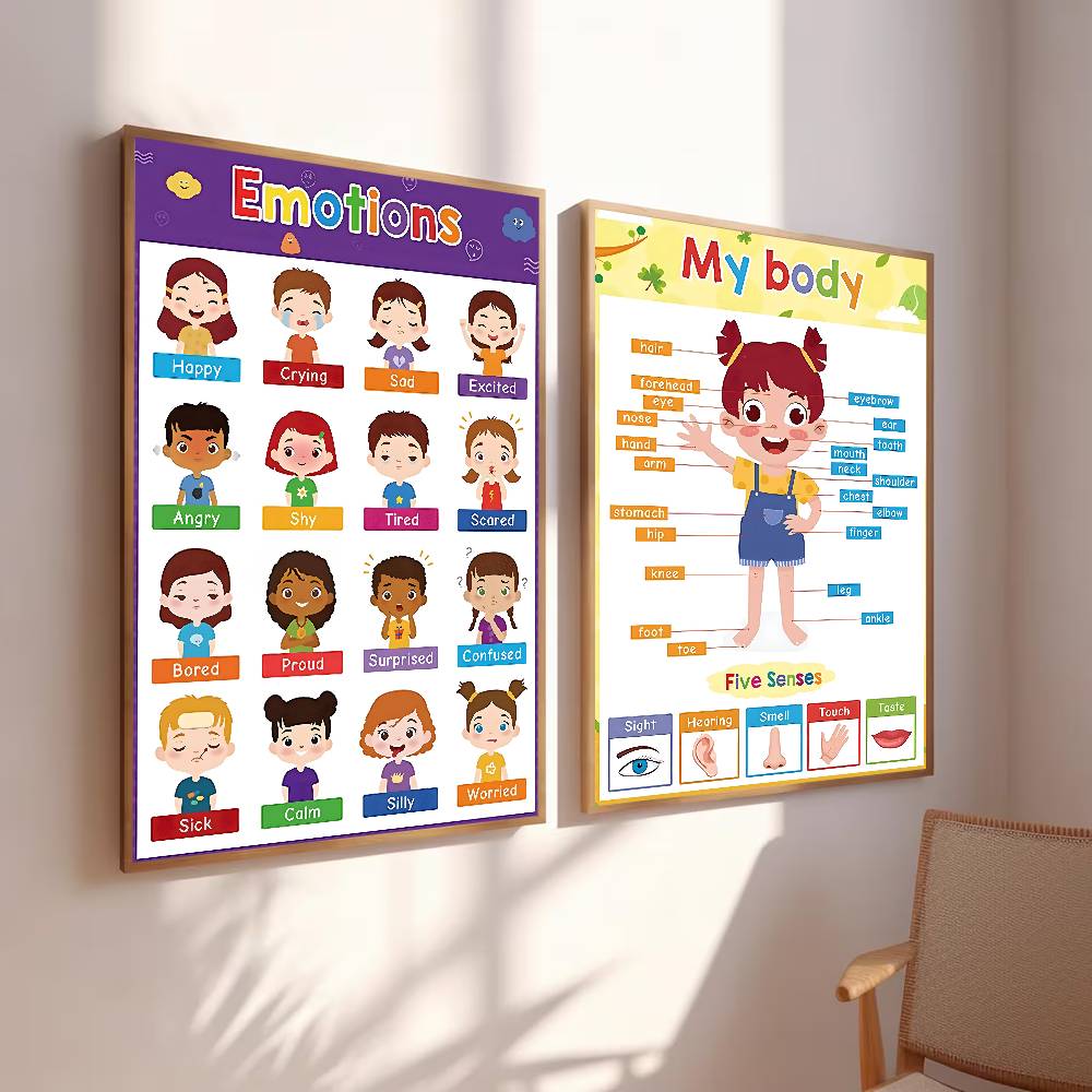Pôster Educacional Colorido pa - Kids Education Charts avaliação e preço