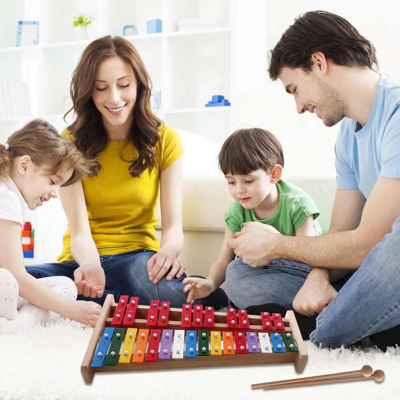 27 nota xilofone mão sino colo - Kids Education Bell avaliação e preço