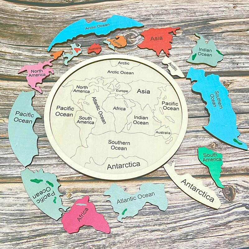 Quebra-Cabeça de Mapa Mundial  - Puzzle Map World avaliação e preço