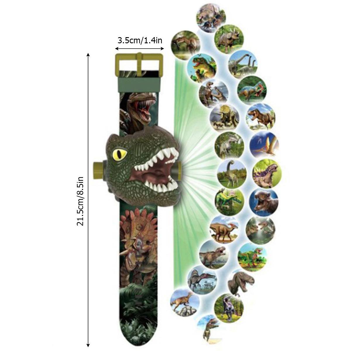 Dinosaur Projection Watch for  - Kids Educational Watch avaliação e preço
