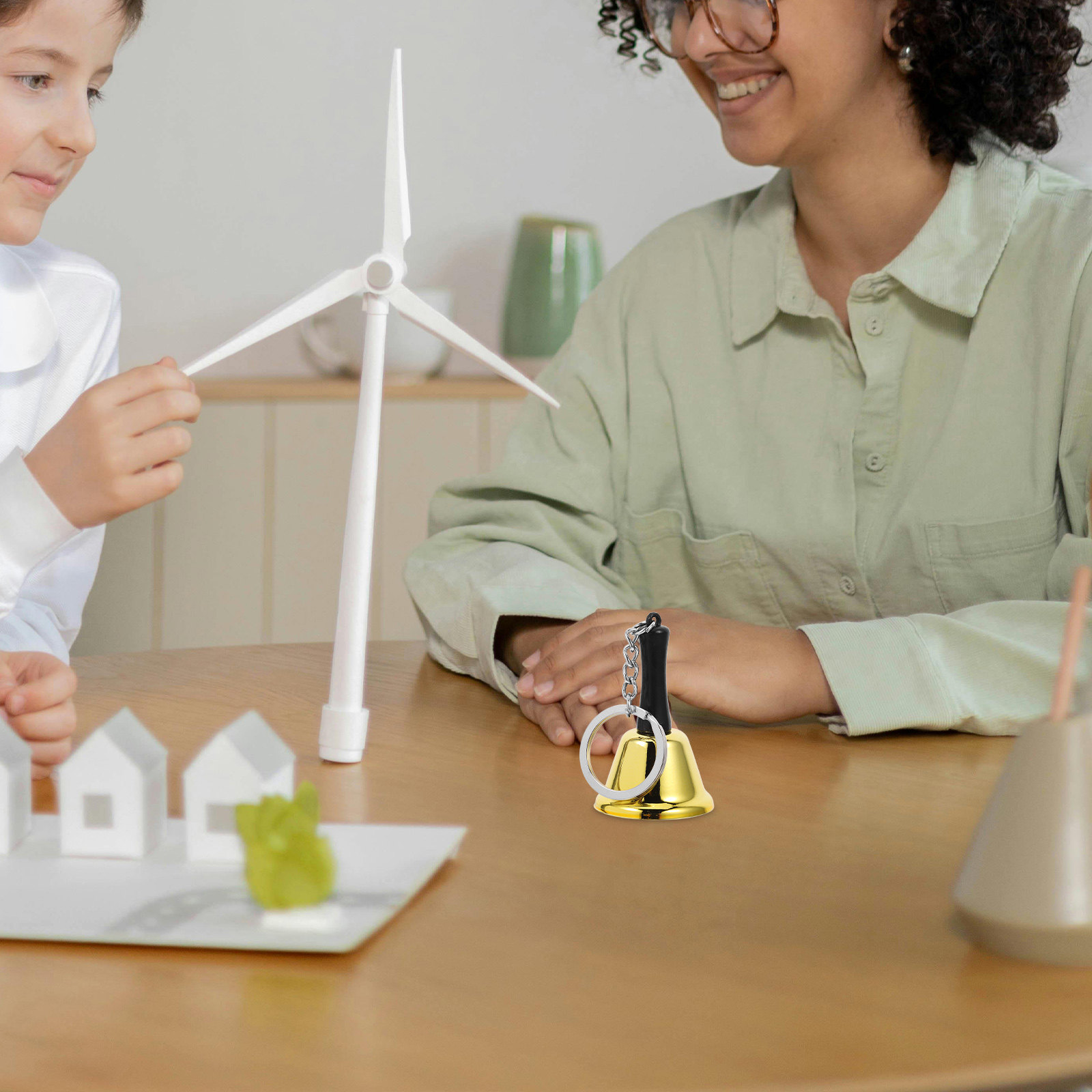 Mini Sino de Metal para Chavei - Kids Education Bell avaliação e preço