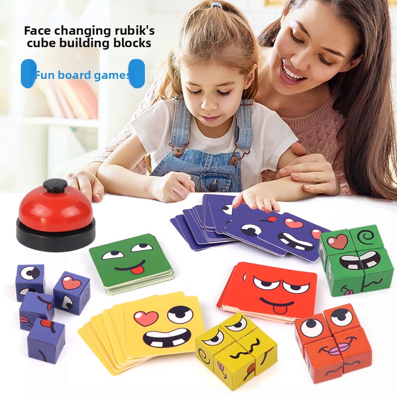 Jogo de Cubo Mágico de Mudança - Kids Education Bell avaliação e preço