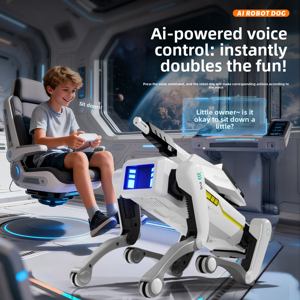 Ia inteligente rc robô cão voz - Kids Education App Free avaliação e preço