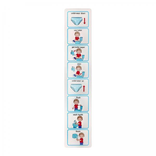 Gráfico de Vaso Sanitário para - Kids Education Charts avaliação e preço