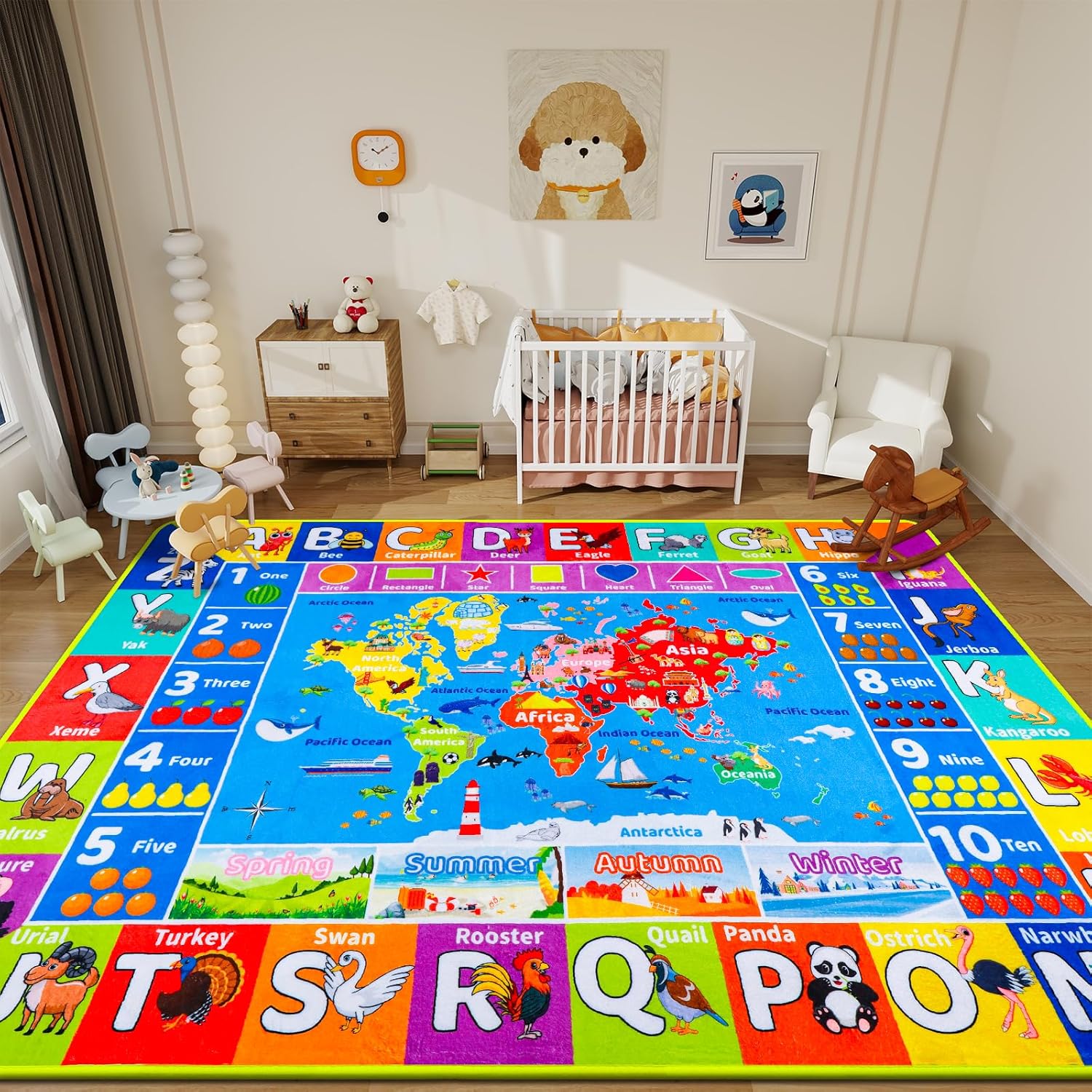 Tapete de Brincar Divertido co - Kids Education World avaliação e preço