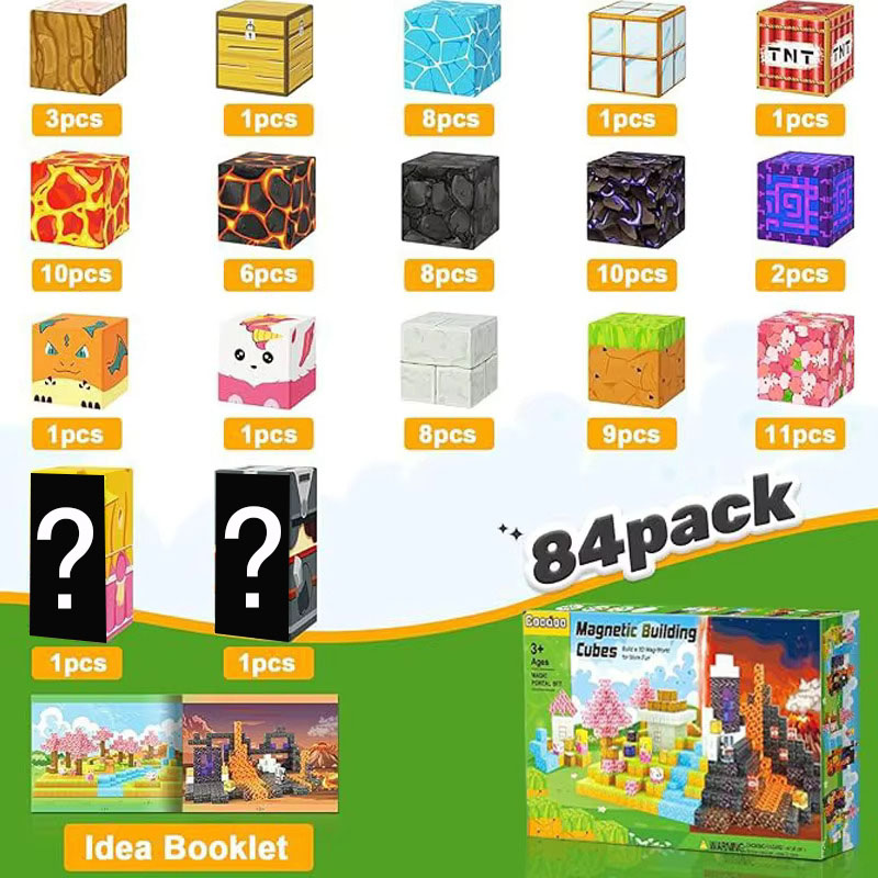 Blocos Magnéticos de Construçã - Kids Education World avaliação e preço