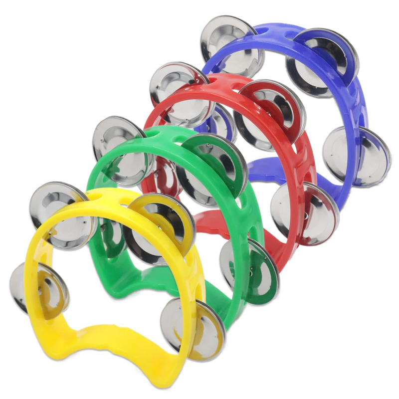 2 pçs plástico mão percussão p - Kids Education Bell avaliação e preço