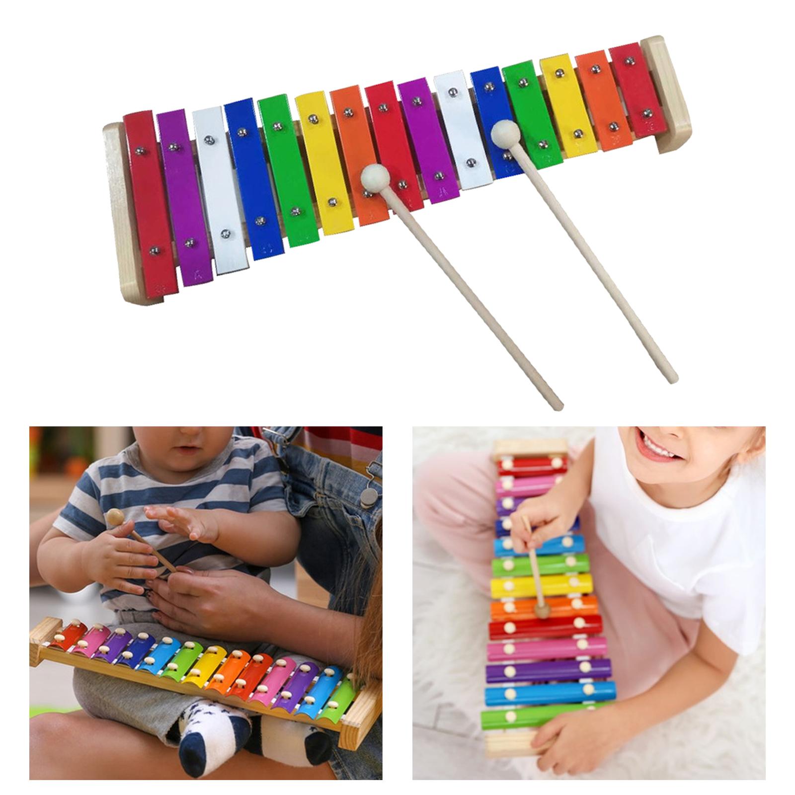 Xilofone de 15 Notas com Sino, - Kids Education Bell avaliação e preço