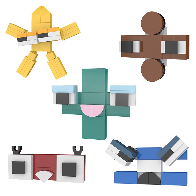 Criativo moc número lore alfab - Kids Education Alphabet Numbers avaliação e preço