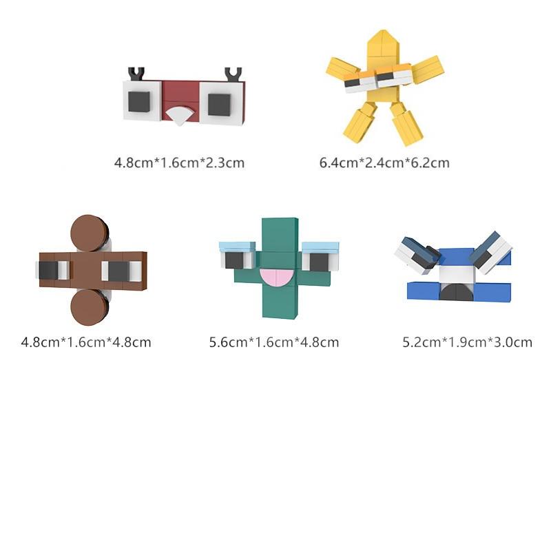 Criativo moc número lore alfab - Kids Education Alphabet Numbers avaliação e preço