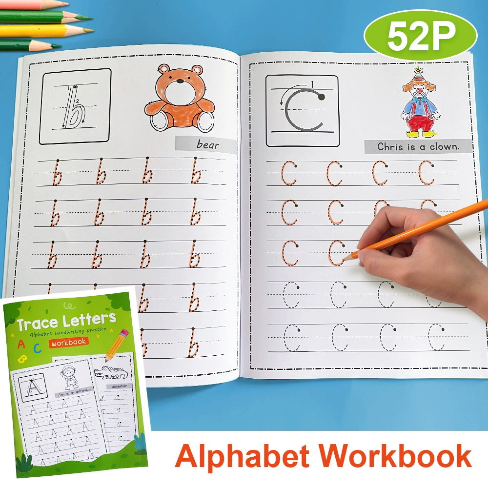 Caderno de Exercícios de Traça - Kids Education Worksheet avaliação e preço